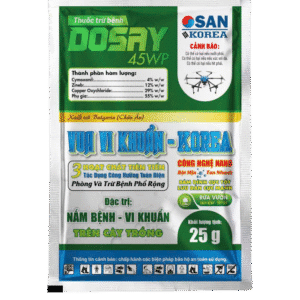 Thuốc trừ bệnh DOSAY 45WP